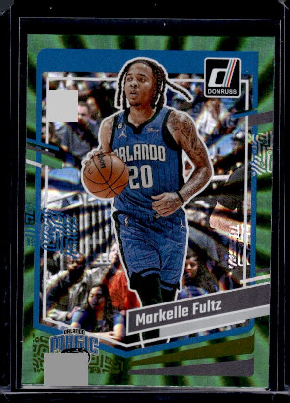 2023-24 Donruss #127 Markelle Fultz Green Laser Holo