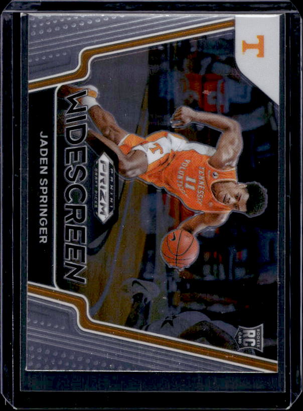2021 Panini Prizm Draft Picks #8 Jaden Springer Widescreen