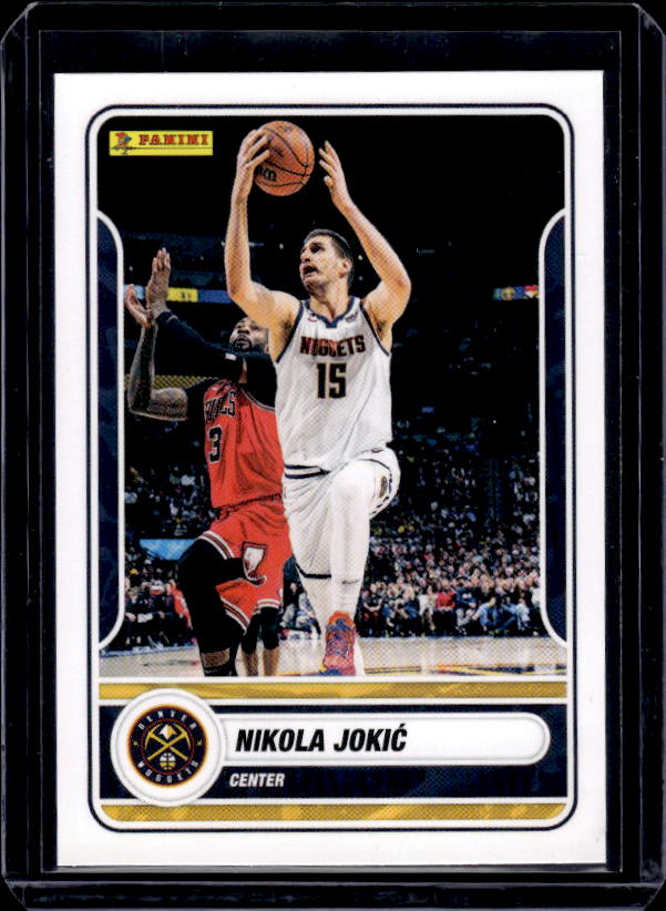2023-24 Panini NBA Sticker & Card Collection #1 Nikola Jokic Cards