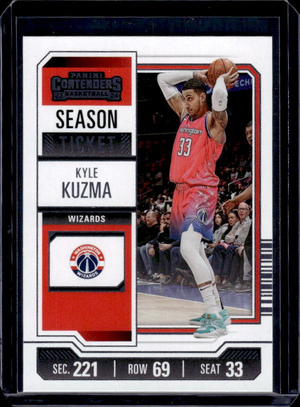 2023-24 Panini Contenders #32 Kyle Kuzma