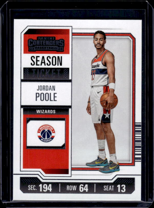 2023-24 Panini Contenders #21 Jordan Poole