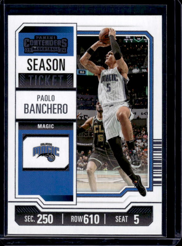 2023-24 Panini Contenders #23 Paolo Banchero
