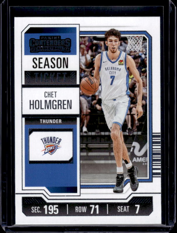 2023-24 Panini Contenders #33 Chet Holmgren
