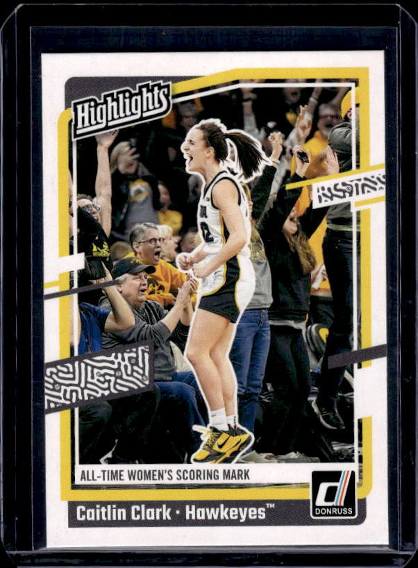 2024 Panini Caitlin Clark Collection #H10 Caitlin Clark Highlights