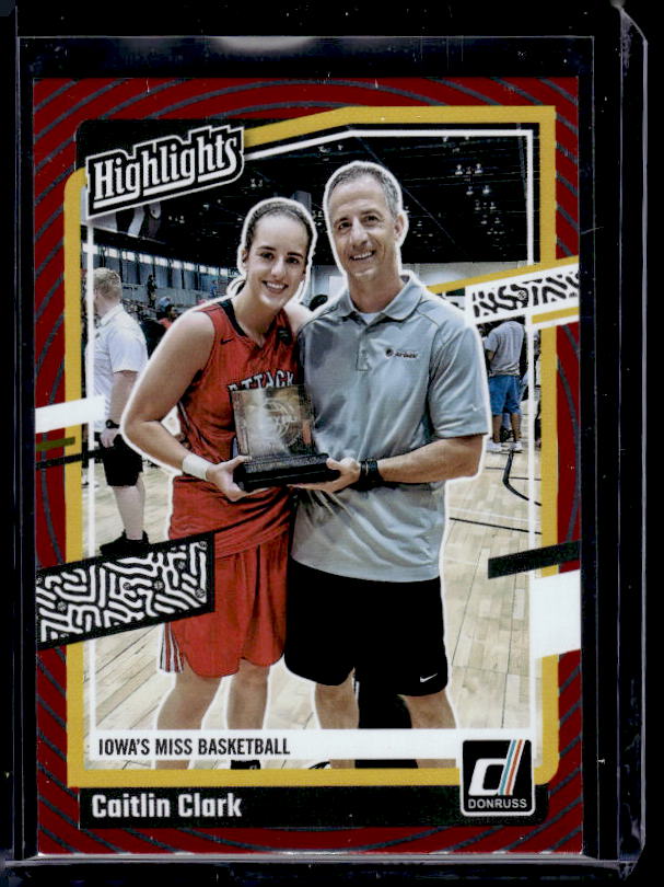 2024 Panini Caitlin Clark Collection #H4 Caitlin Clark Highlights Target