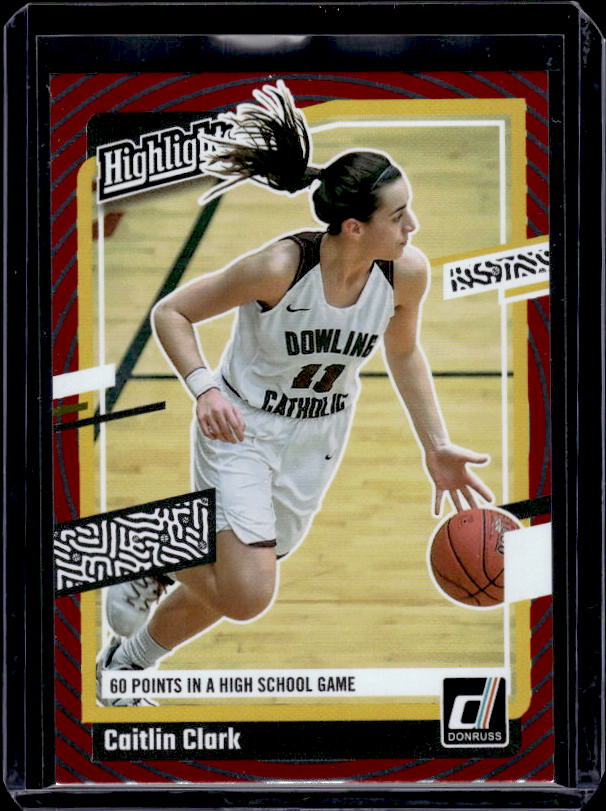 2024 Panini Caitlin Clark Collection #H3 Caitlin Clark Highlights Target
