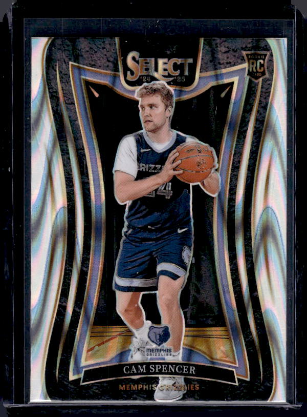 2024-25 Panini Select #389 Cam Spencer Tectonic Prizm