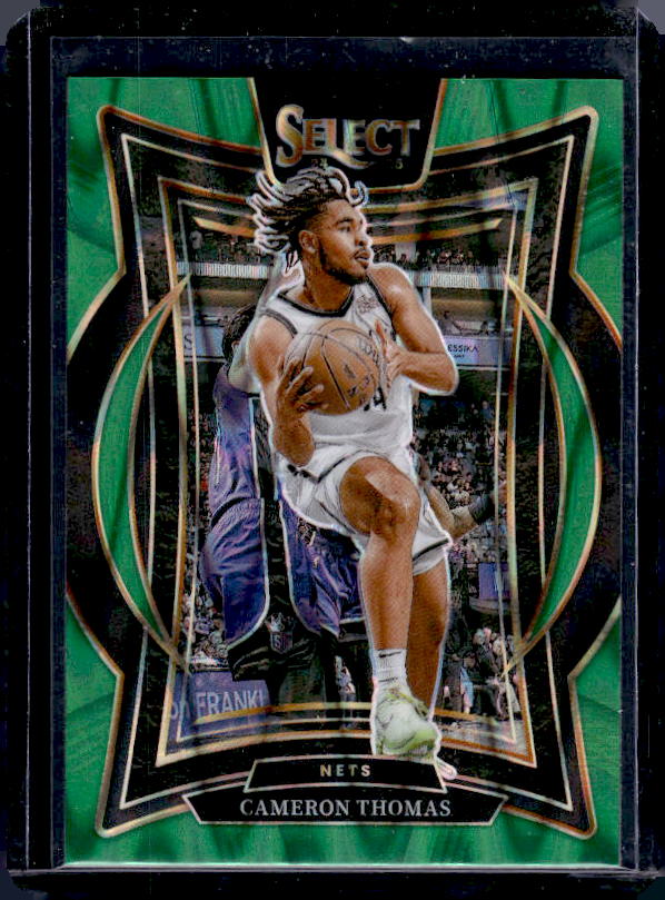 2024-25 Panini Select #50 Cameron Thomas Green Tectonic Prizm
