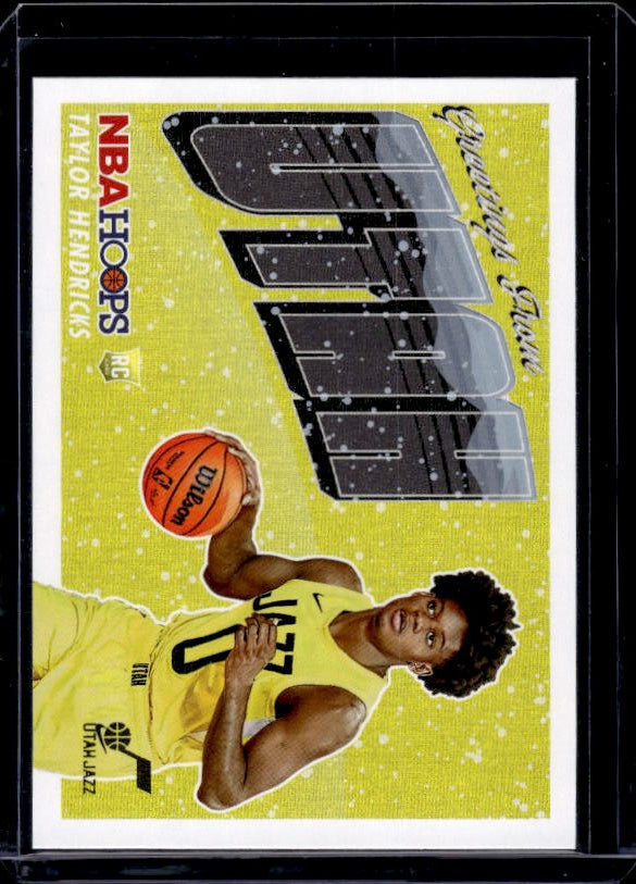 2023-24 Hoops Winter #15 Taylor Hendricks Rookie Greetings