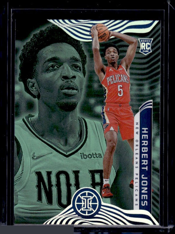 2021-22 Panini Illusions #183 Herbert Jones Emerald