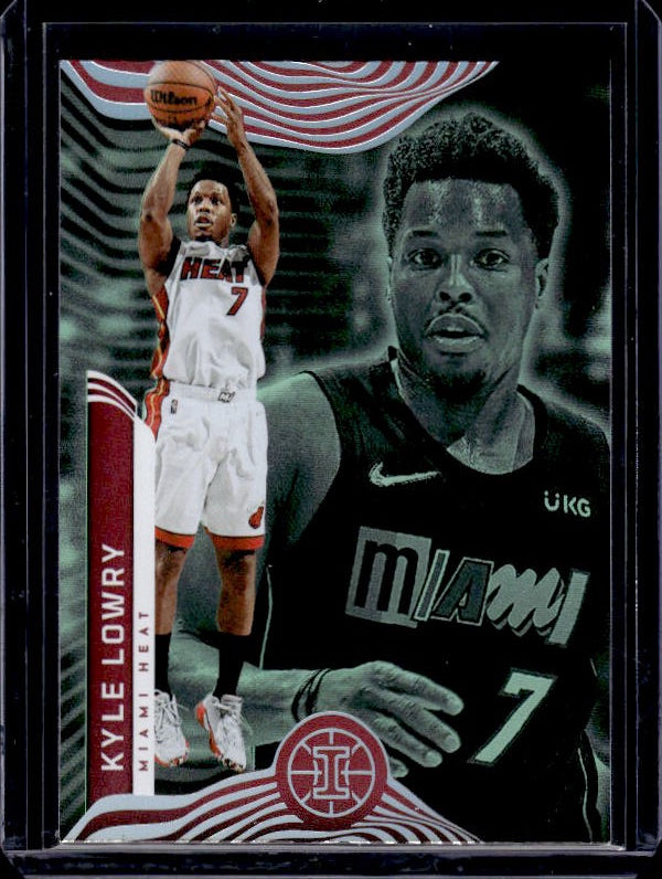 2021-22 Panini Illusions #63 Kyle Lowry Emerald