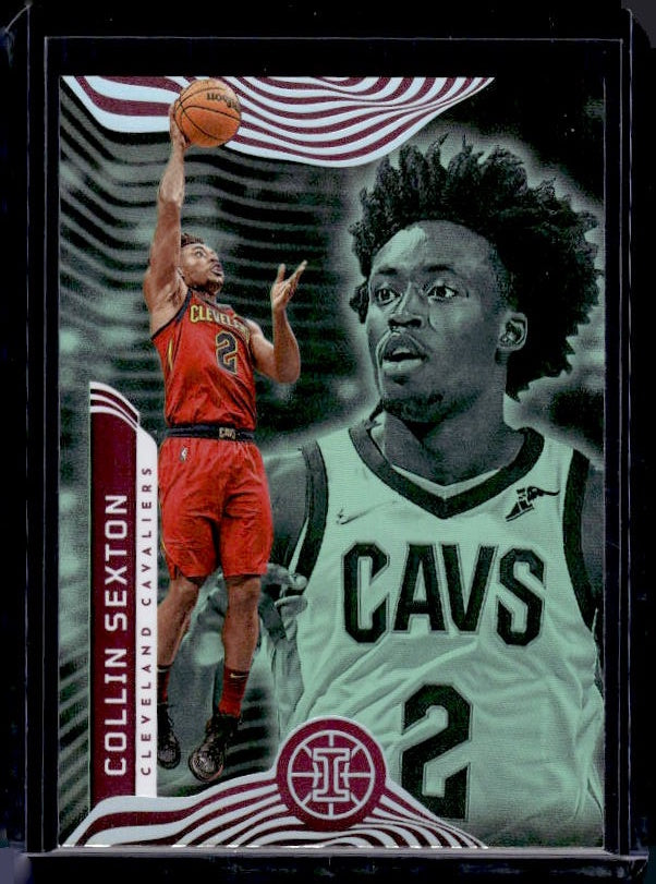 2021-22 Panini Illusions #41 Collin Sexton Emerald