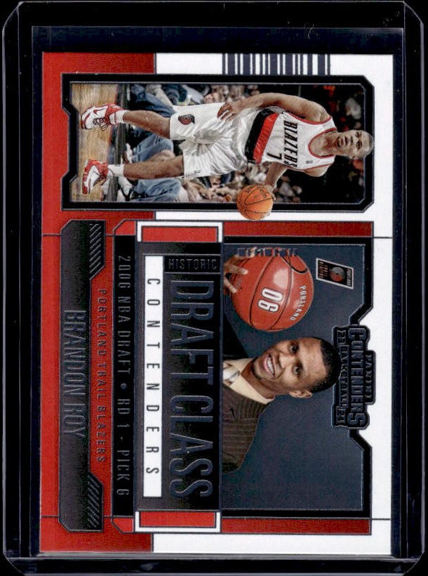 2023-24 Panini Contenders #23 Brandon Roy Historic Draft Class Contenders
