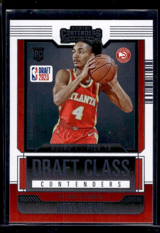 2023-24 Panini Contenders #2 Kobe Bufkin 2023 Draft Class Contenders