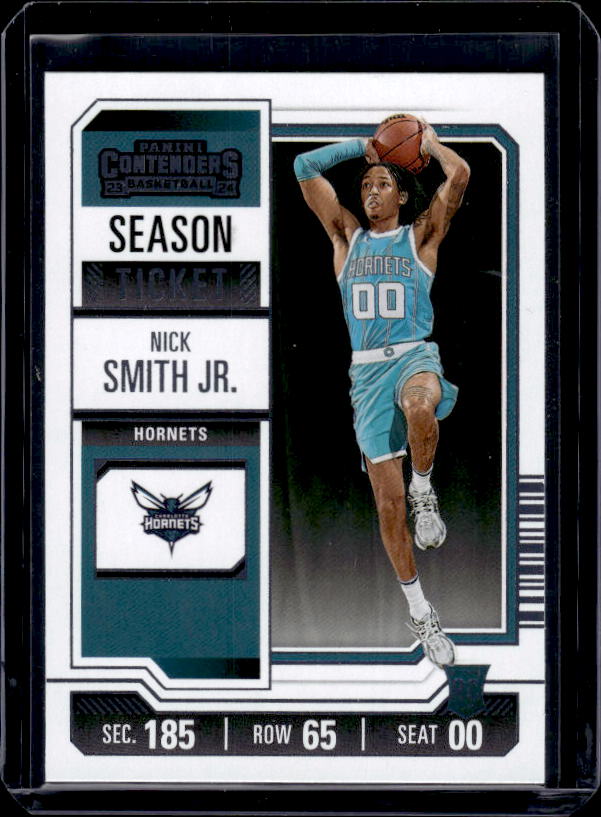 2023-24 Panini Contenders #100 Nick Smith Jr.