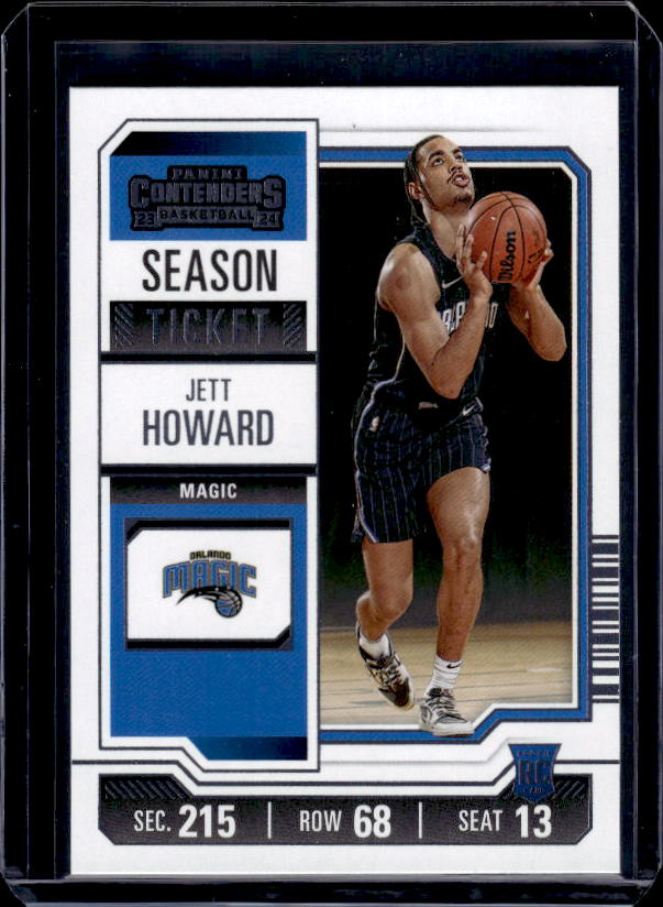 2023-24 Panini Contenders #53 Jett Howard Season Ticket Retail