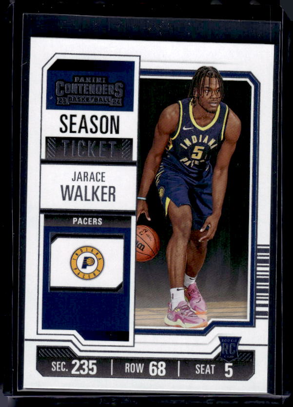2023-24 Panini Contenders #39 Jarace Walker Season Ticket Retail