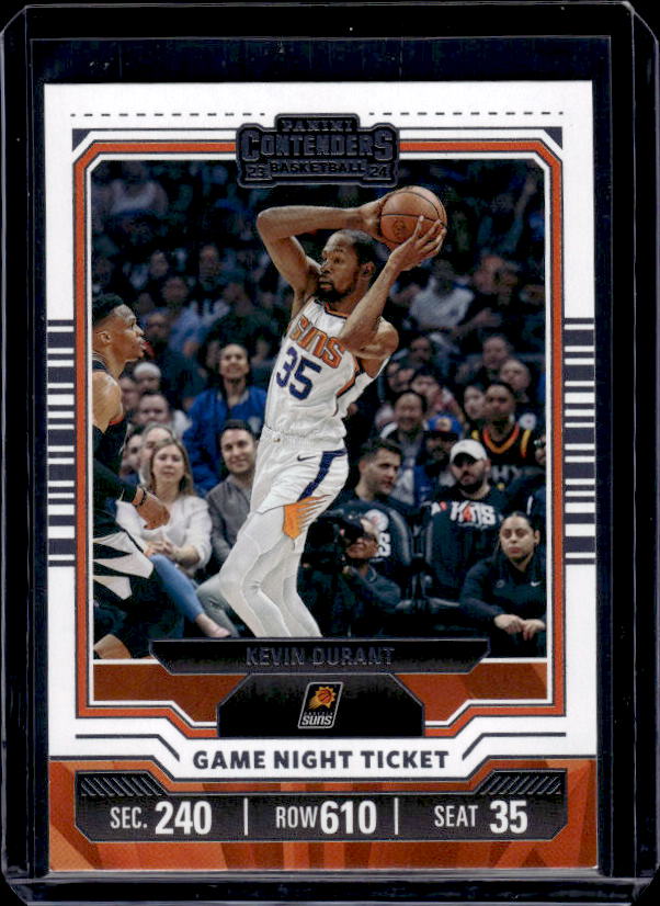 2023-24 Panini Contenders #18 Kevin Durant Game Night Ticket