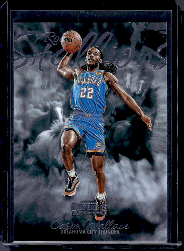 2023-24 Panini Contenders #20 Cason Wallace Rookie Stallions