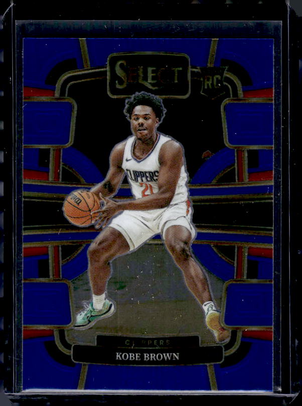 2023-24 Panini Select #79 Kobe Brown Blue (Retail Base)