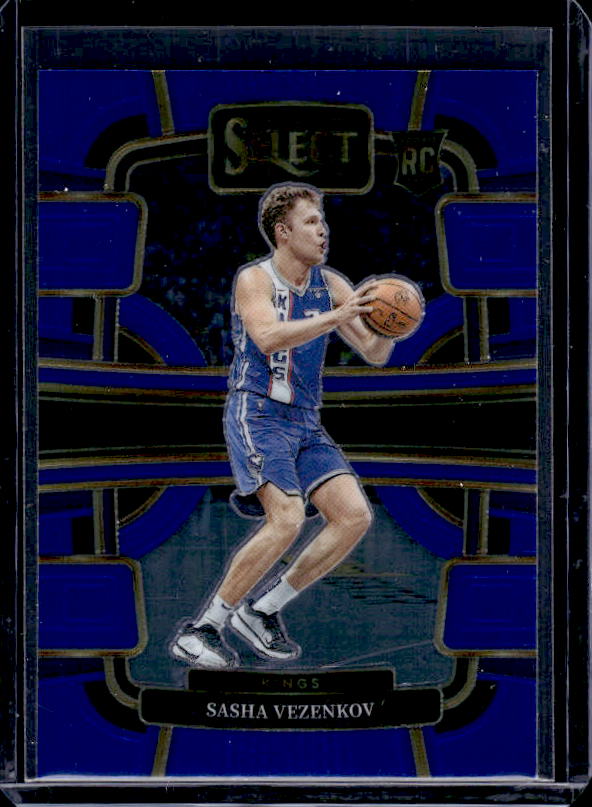 2023-24 Panini Select #74 Sasha Vezenkov Blue (Retail Base)