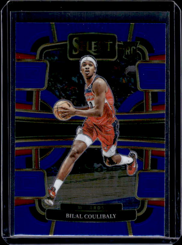 2023-24 Panini Select #97 Bilal Coulibaly Blue (Retail Base)