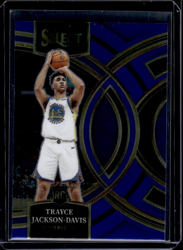 2023-24 Panini Select #117 Trayce Jackson-Davis Blue (Retail Base)