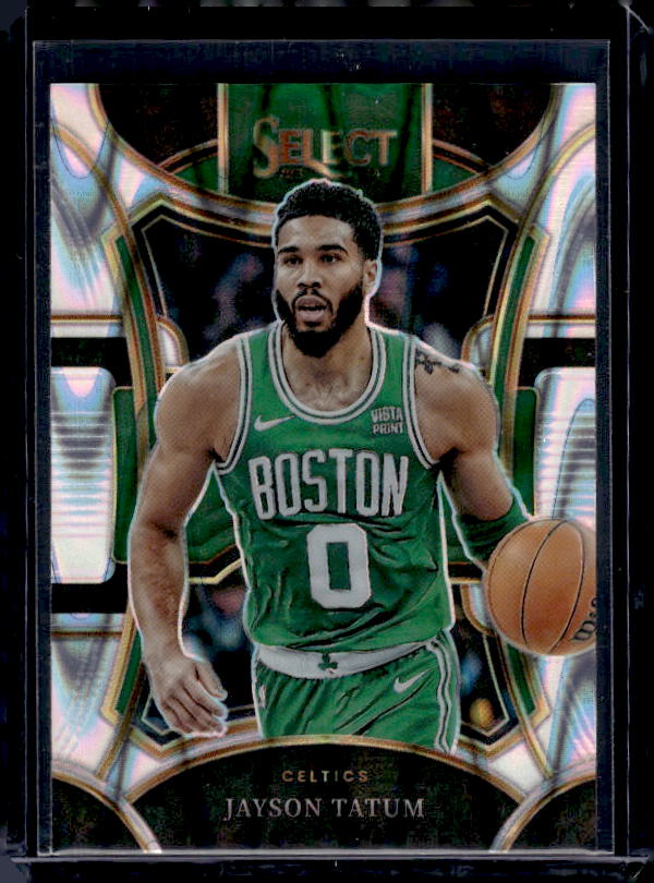 2023-24 Panini Select #356 Jayson Tatum Tectonic Prizms