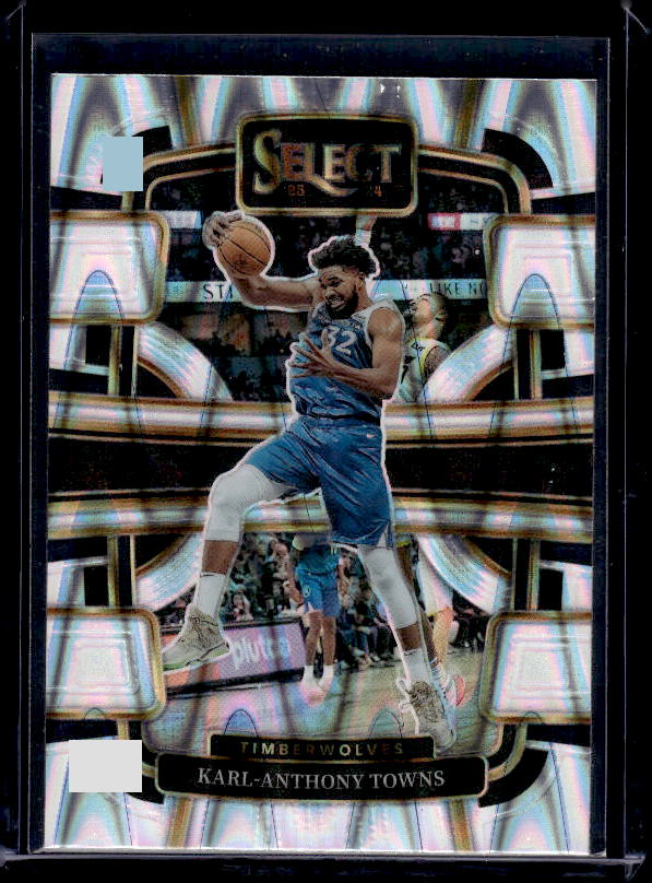 2023-24 Panini Select #5 Karl-Anthony Towns Tectonic Prizms
