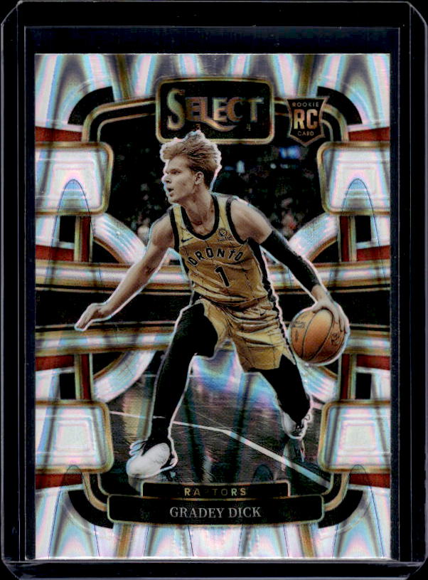 2023-24 Panini Select #90 Gradey Dick Tectonic Prizms
