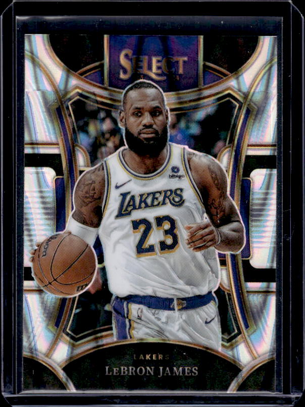 2023-24 Panini Select #335 LeBron James Tectonic Prizms