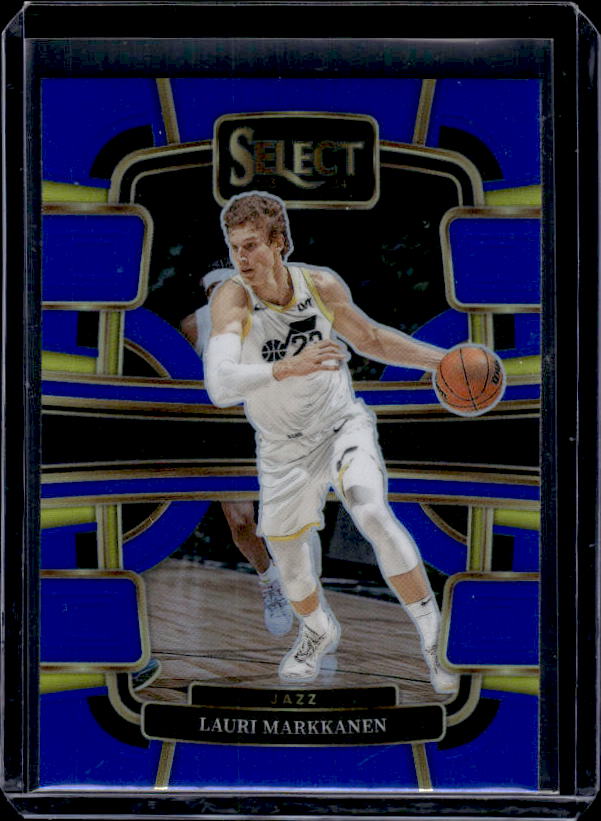 2023-24 Panini Select #19 Lauri Markkanen Blue Prizms