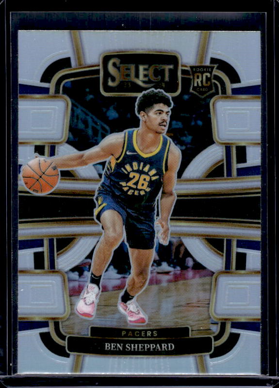2023-24 Panini Select #94 Ben Sheppard Silver Prizms