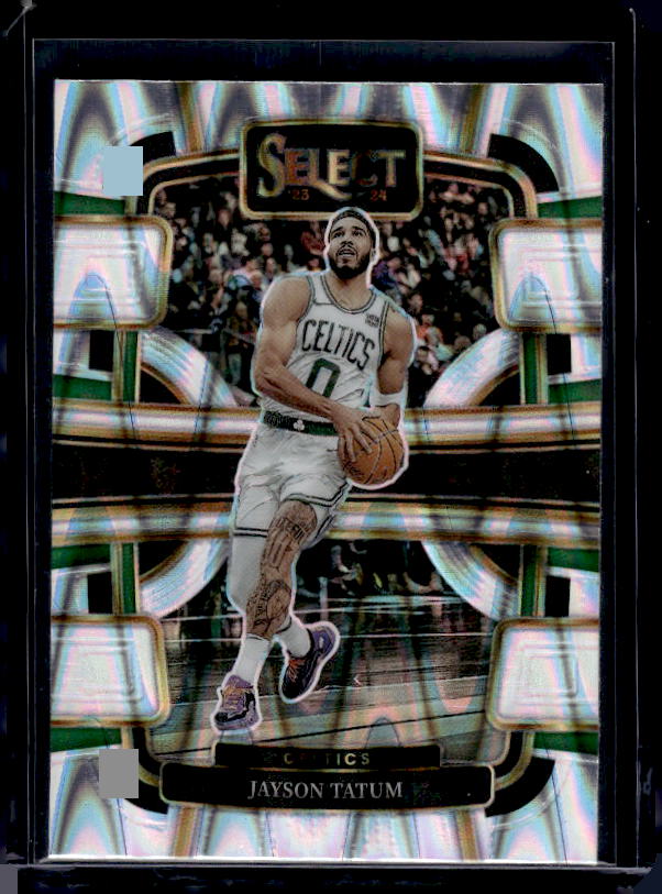 2023-24 Panini Select #45 Jayson Tatum Tectonic Prizms