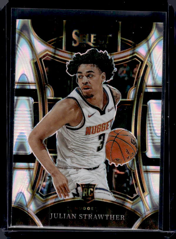2023-24 Panini Select #318 Julian Strawther Tectonic Prizms