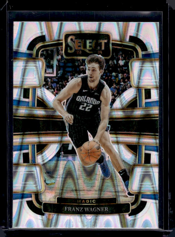 2023-24 Panini Select #17 Franz Wagner Tectonic Prizms