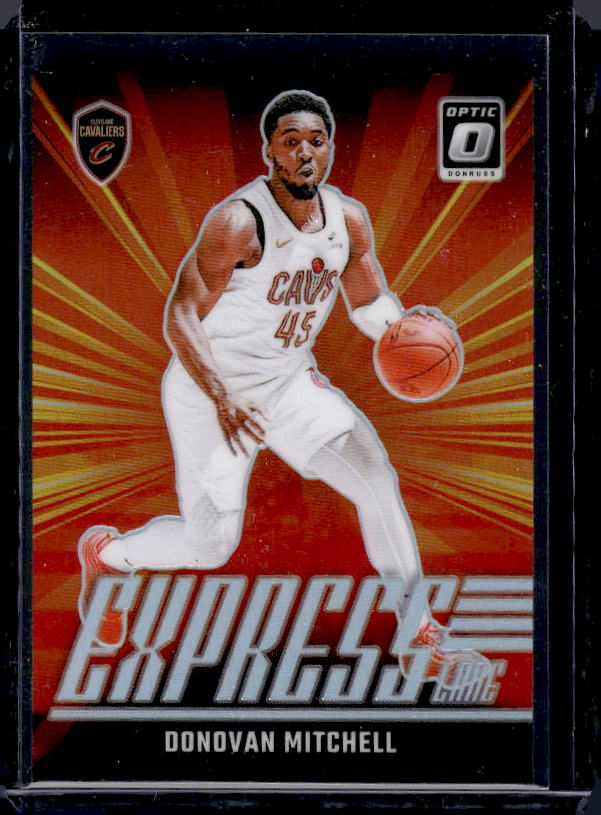 2024-25 Donruss Optic #12 Donovan Mitchell Express Lane Holo