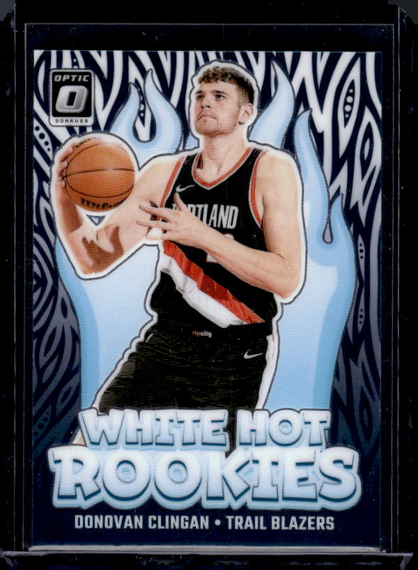 2024-25 Donruss Optic #11 Donovan Clingan White Hot Rookies