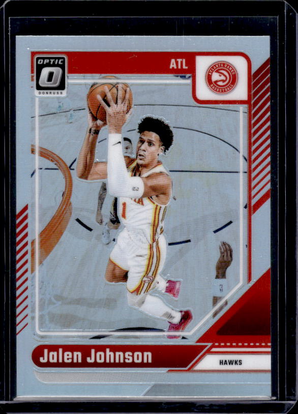 2024-25 Donruss Optic #79 Jalen Johnson Holo