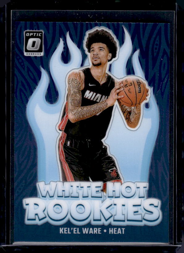 2024-25 Donruss Optic #5 Kel'el Ware White Hot Rookies Purple