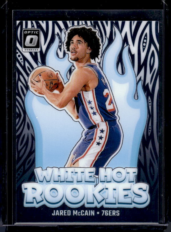 2024-25 Donruss Optic #2 Jared McCain White Hot Rookies