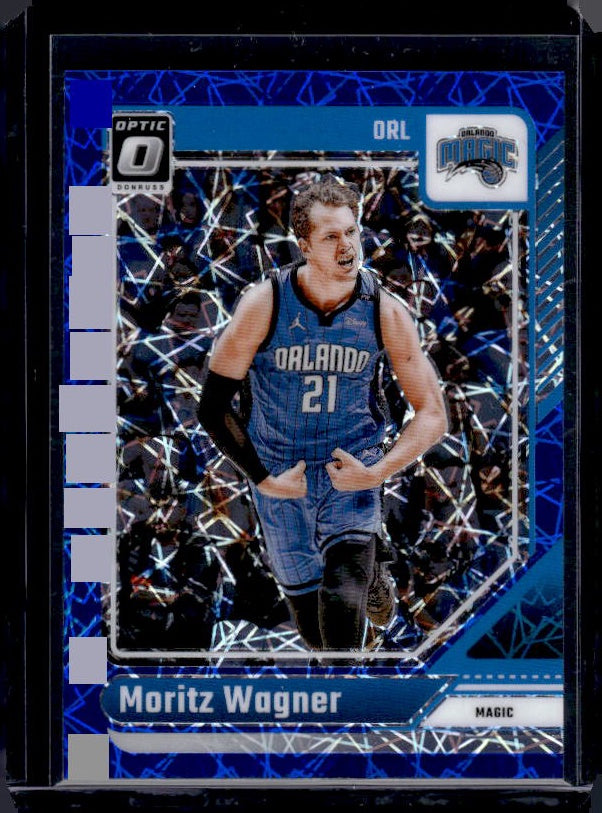2024-25 Donruss Optic #66 Moritz Wagner Blue Velocity