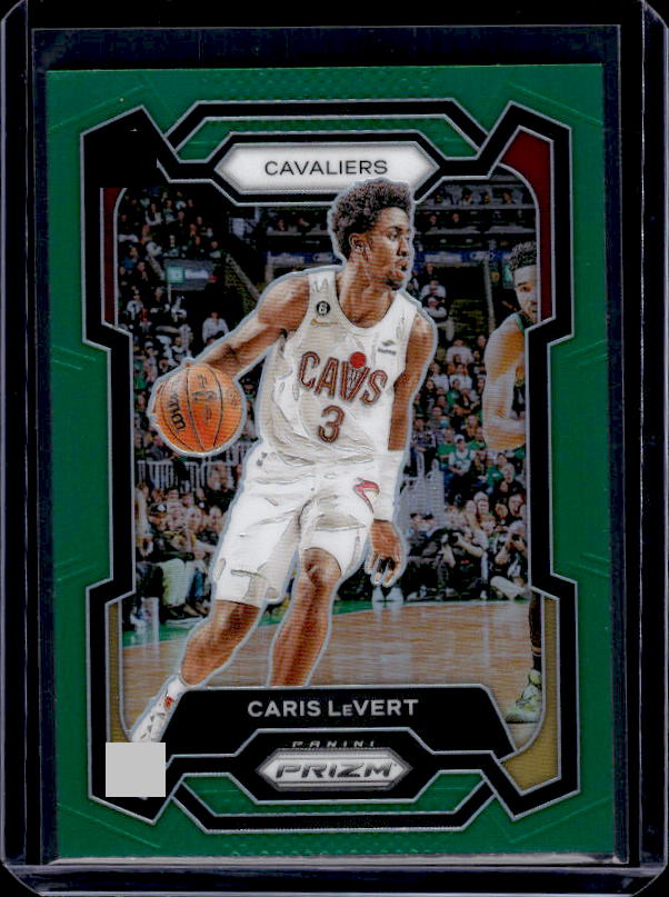 2023-24 Panini Prizm #253 Caris LeVert Prizms Green
