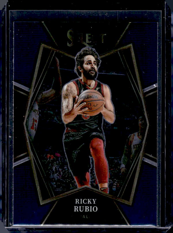 2021-22 Panini Select #169 Ricky Rubio Blue (Retail Base)