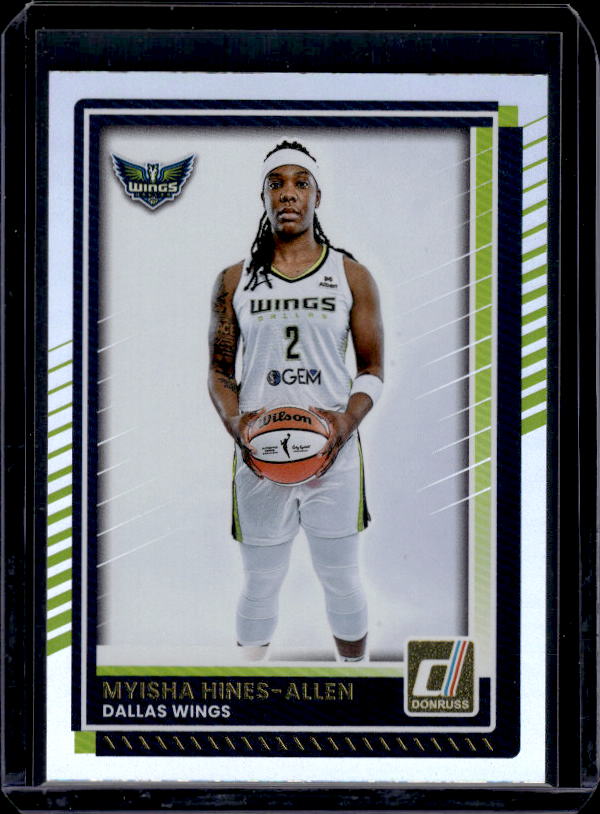 2025 Donruss WNBA #65 Myisha Hines-Allen Holo