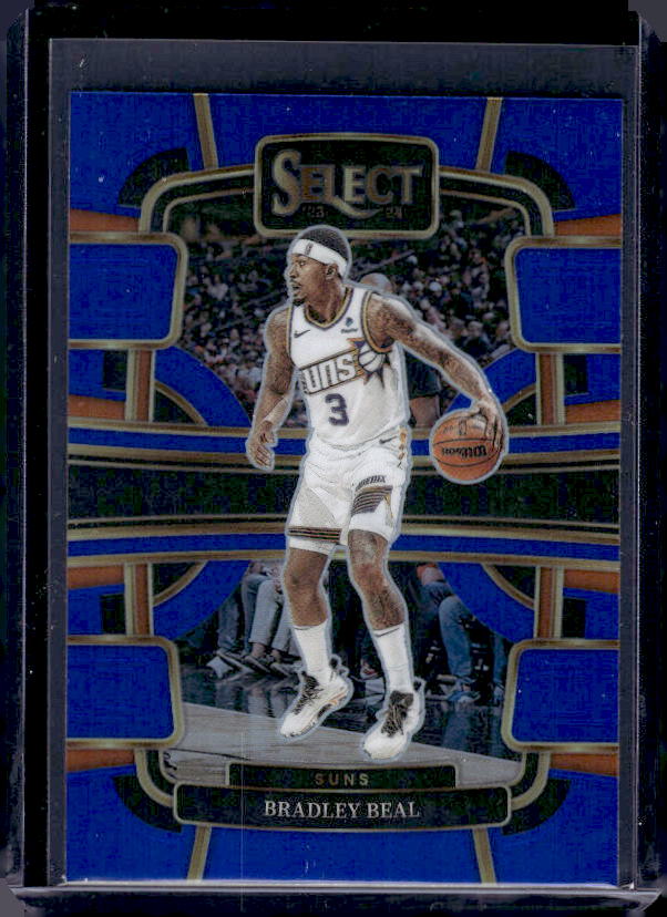 2023-24 Panini Select #47 Bradley Beal Blue Prizms
