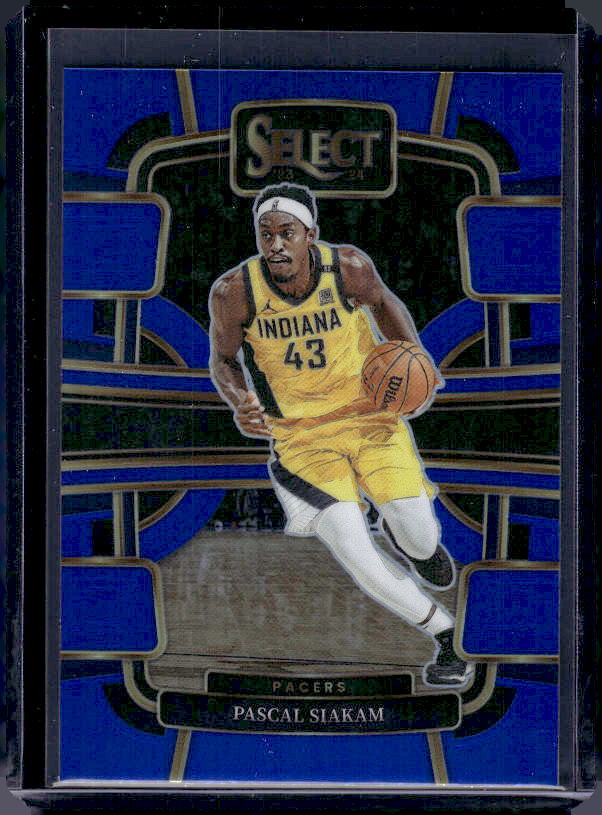 2023-24 Panini Select #8 Pascal Siakam Blue Prizms