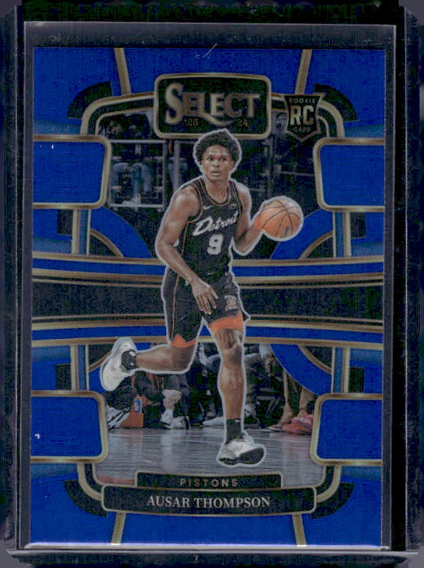 2023-24 Panini Select #95 Ausar Thompson Blue Prizms