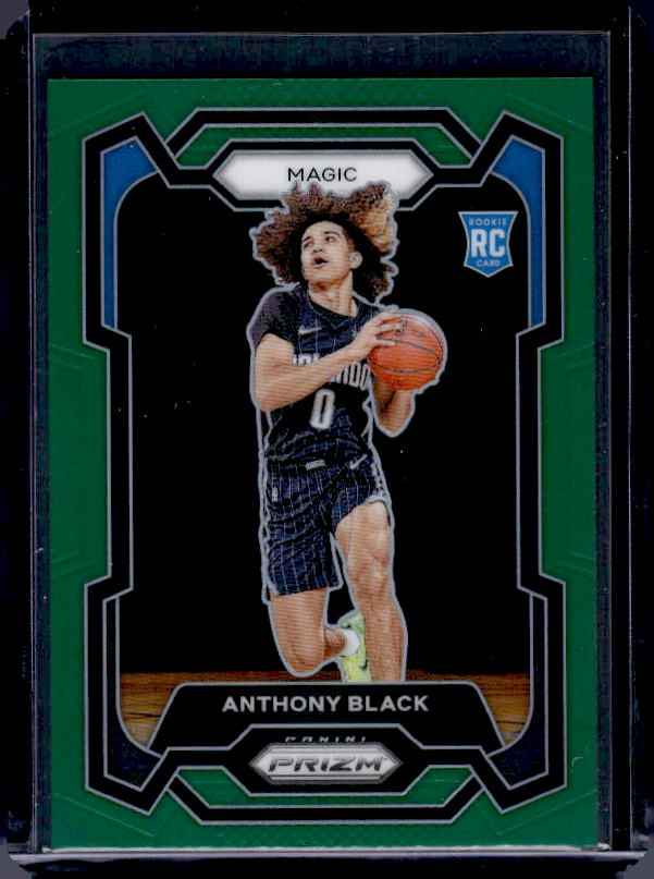 2023-24 Panini Prizm #170 Anthony Black Prizms Green