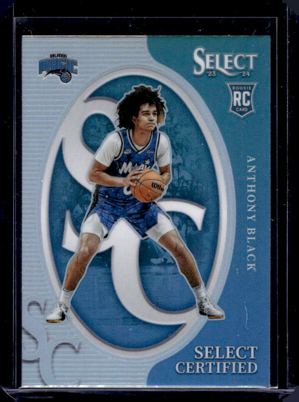 2023-24 Panini Select #8 Anthony Black Select Certified Silver Prizms